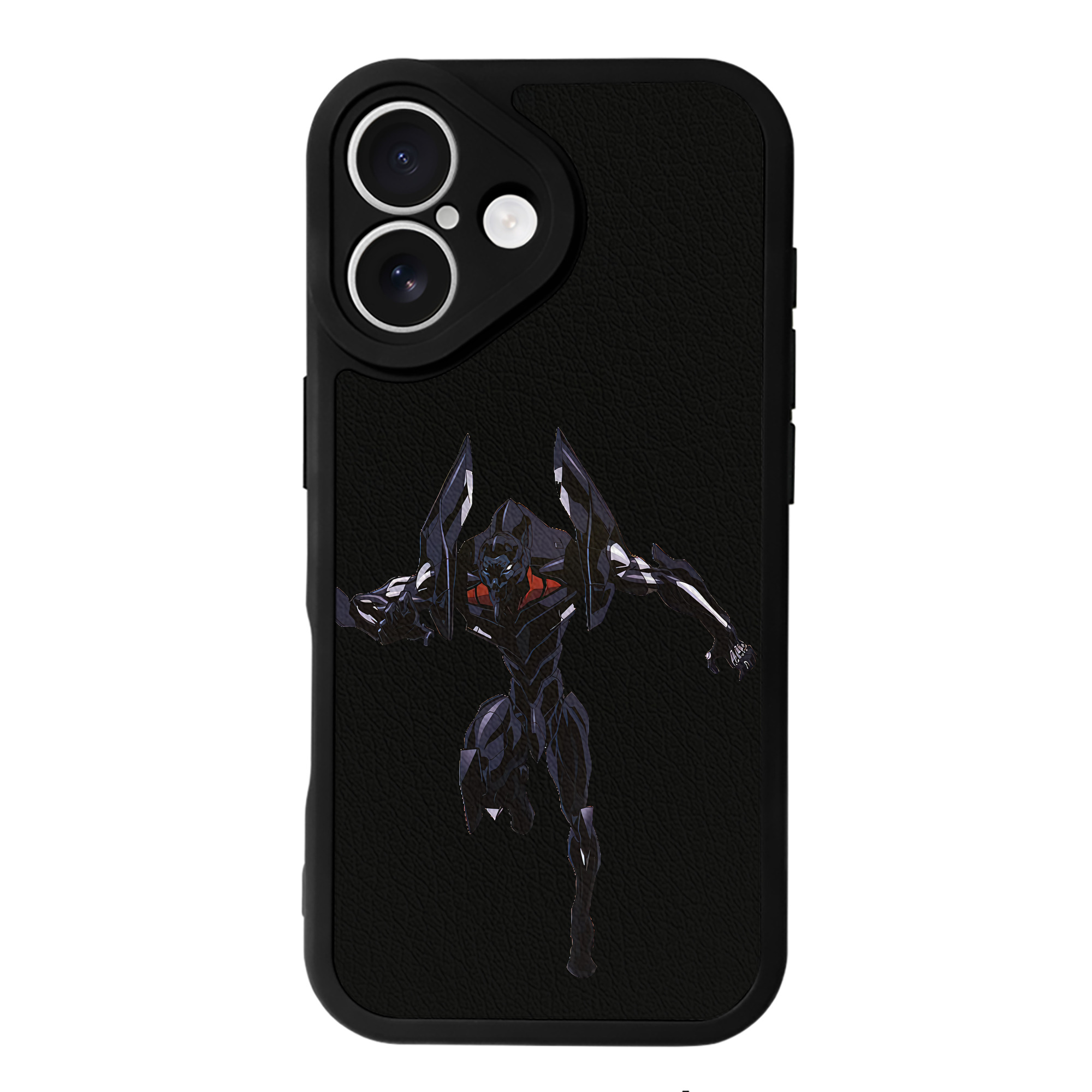 （画像用） EVA 新世紀エヴァンゲリオン 【iPhone 16シリーズ対応】シリコンスマホケース（レザー調） 材質：シリコン